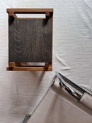 Beistelltisch aus Eiche & Birke Multiplex - Holzatelier TheobaldHolzatelier TheobaldMit Ablagebrett