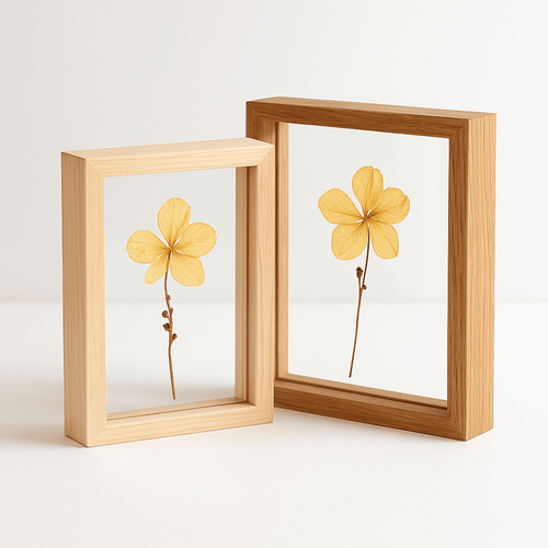 Doppelseitiger Bilderrahmen aus Holz - Holzatelier TheobaldHolzatelier TheobaldAhorn 10cm x 14cm