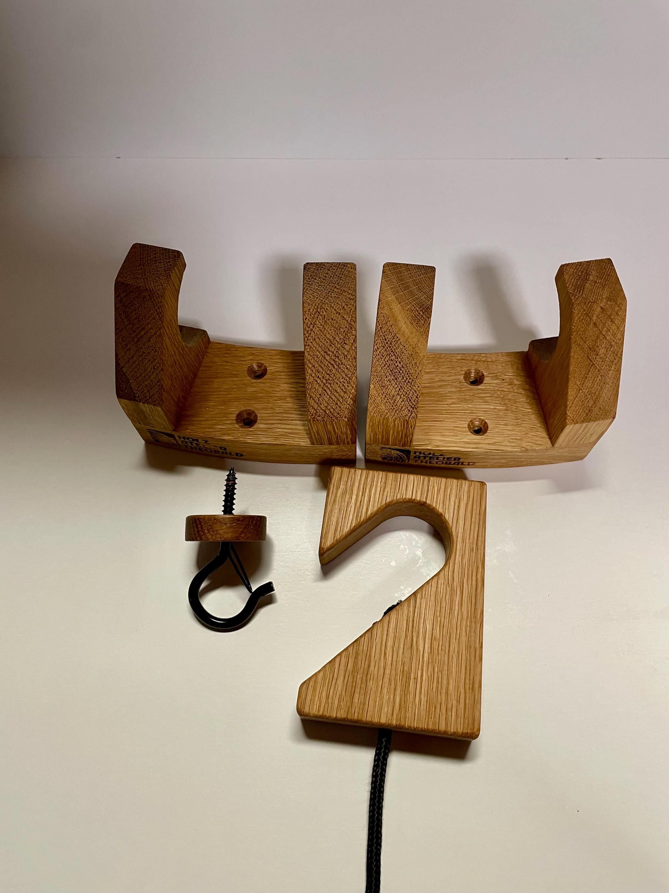 Fahrradhalterung aus Eiche handgefertigt - Holzatelier TheobaldHolzatelier Theobald