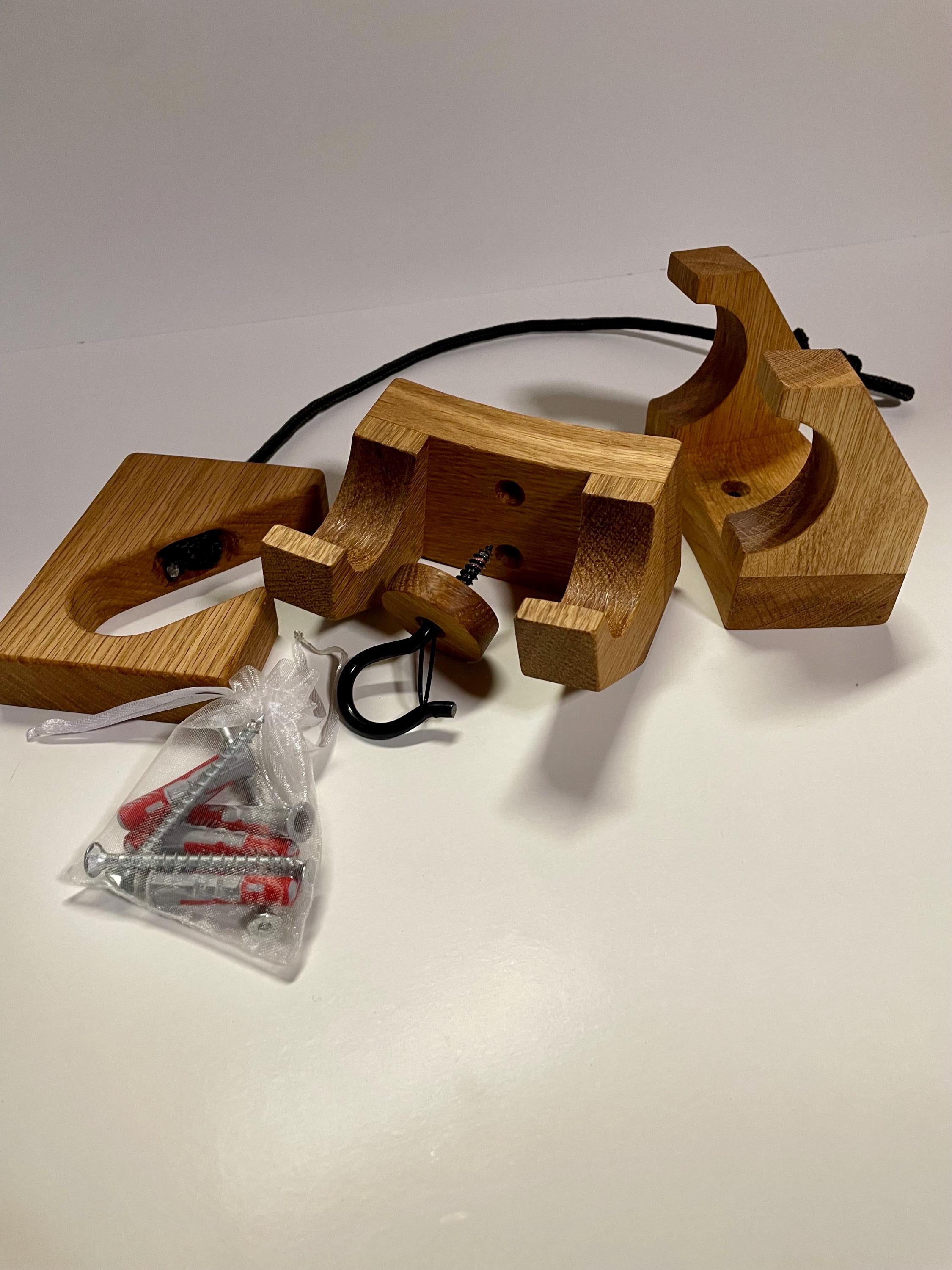 Fahrradhalterung aus Eiche handgefertigt - Holzatelier TheobaldHolzatelier Theobald