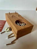 Freiwurf 6 Würfelspiel aus Eiche - Holzatelier TheobaldHolzatelier TheobaldMit Deckel