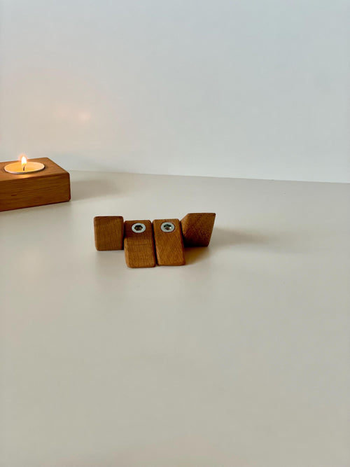 Wandhaken Eiche in Dreieckform - Holzatelier TheobaldHolzatelier Theobald