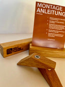 Wandhaken Eiche in Dreieckform - Holzatelier TheobaldHolzatelier Theobald