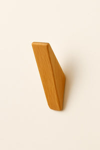 Wandhaken Eiche in Dreieckform