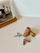 Wandhaken Eiche in Achteckform - Holzatelier TheobaldHolzatelier Theobald
