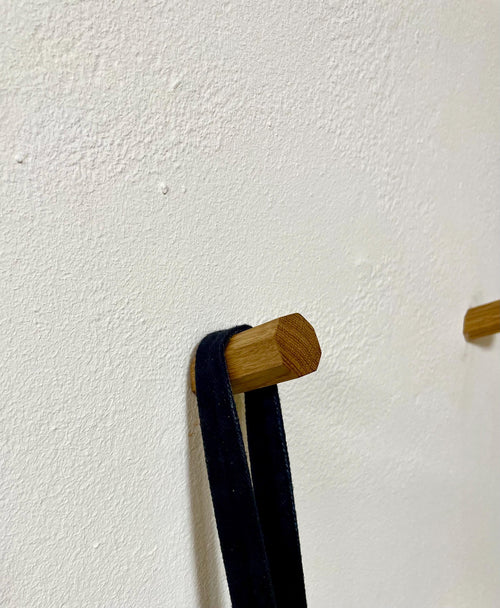 Wandhaken Eiche in Achteckform - Holzatelier TheobaldHolzatelier Theobald