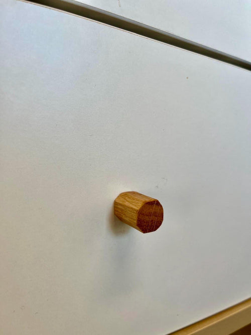 Möbelgriffe aus Eichen achteckig klein - Holzatelier TheobaldHolzatelier Theobald