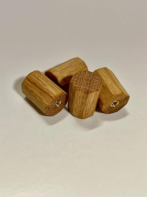 Möbelgriffe aus Eichen achteckig klein - Holzatelier TheobaldHolzatelier Theobald