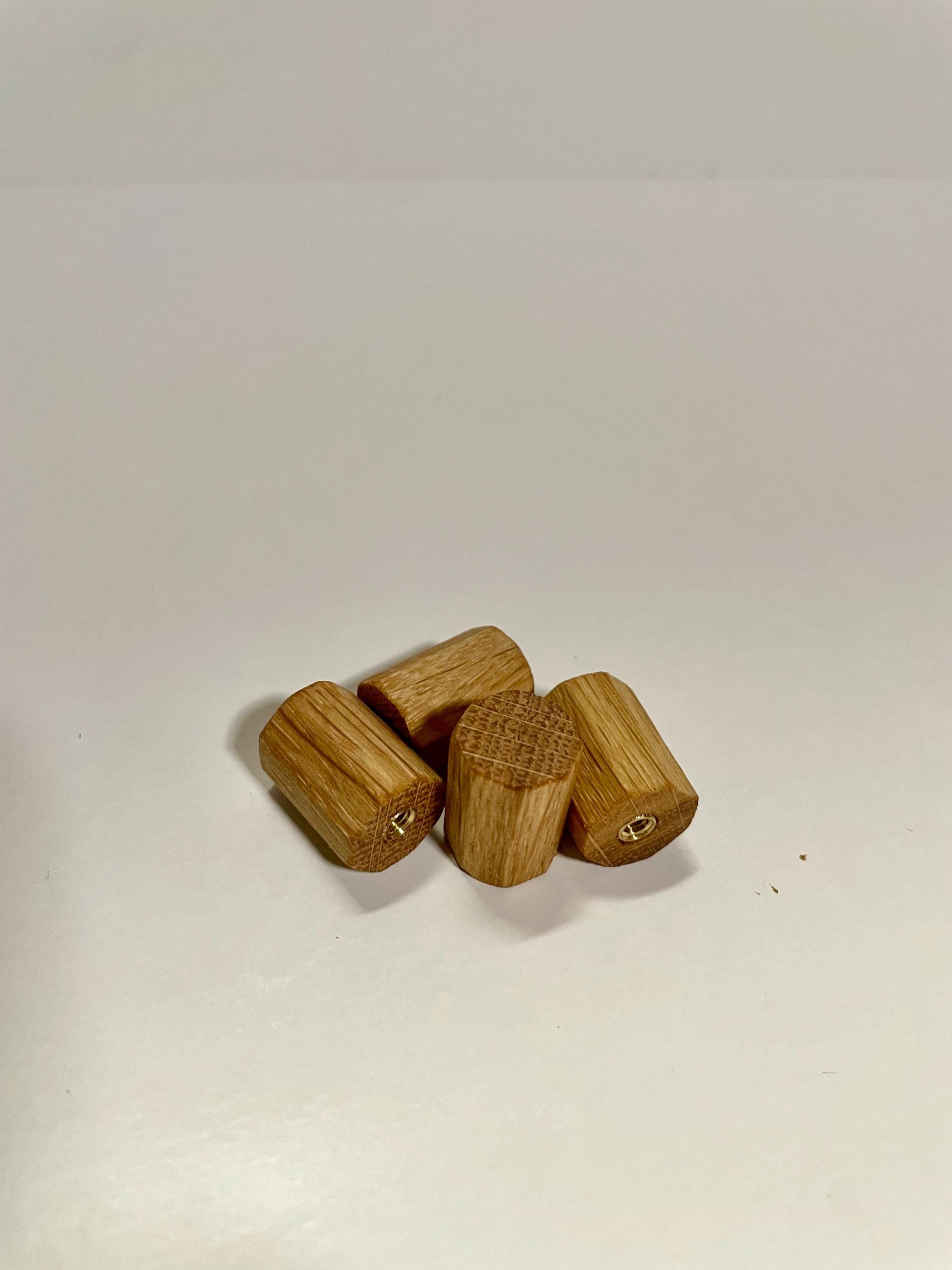 Möbelgriffe aus Eichen achteckig klein - Holzatelier TheobaldHolzatelier Theobald