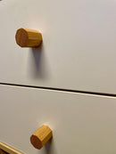Möbelgriffe aus Eiche achteckig groß - Holzatelier TheobaldHolzatelier Theobald