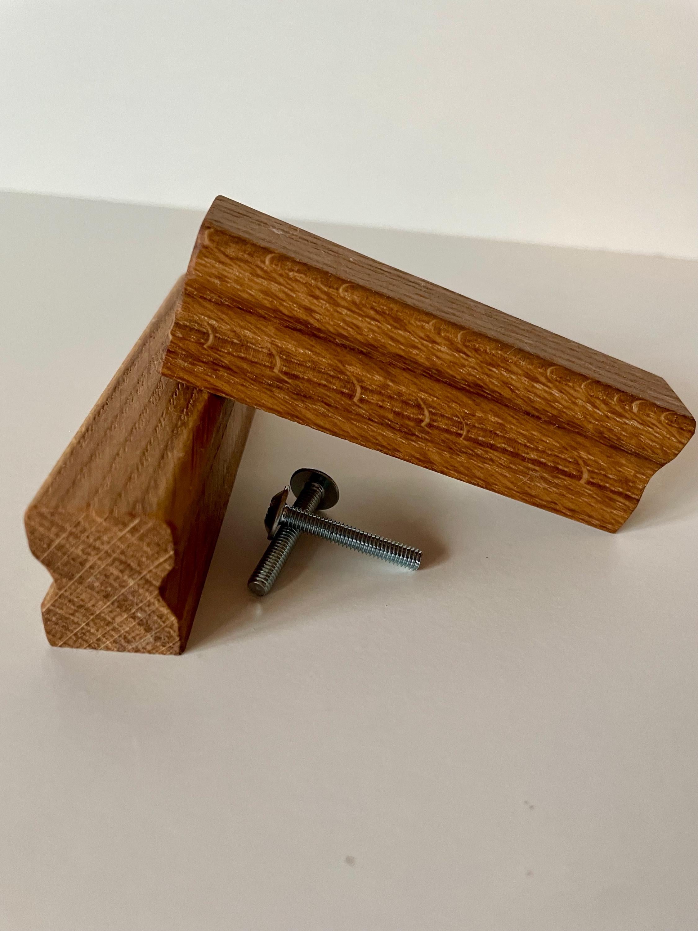 Möbelgriff Eiche in Muldenform - Holzatelier TheobaldHolzatelier Theobald64mm