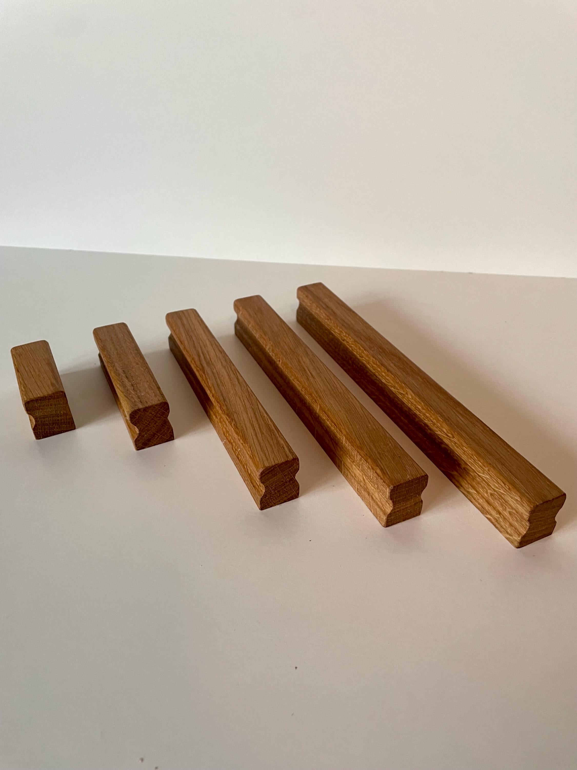 Möbelgriff Eiche in Muldenform - Holzatelier TheobaldHolzatelier Theobald96mm