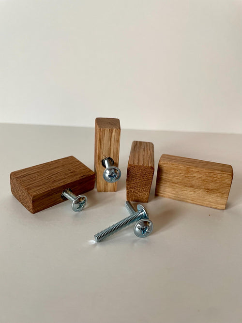 Möbelknopf Eiche in Trapezform - Holzatelier TheobaldHolzatelier Theobald