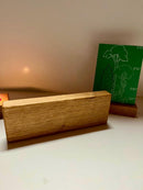 Magnetische Messerleiste aus Eiche – Stilvolles Küchenaccessoire aus Echtholz - Holzatelier TheobaldHolzatelier Theobald200mm