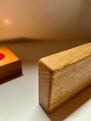 Magnetische Messerleiste aus Eiche – Stilvolles Küchenaccessoire aus Echtholz - Holzatelier TheobaldHolzatelier Theobald200mm