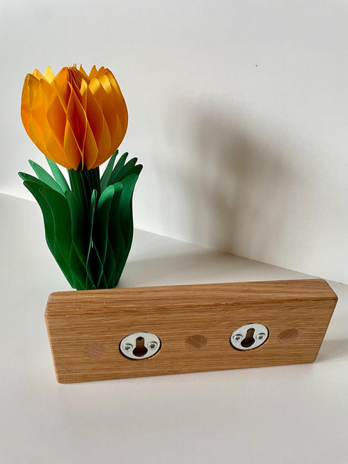 Magnetische Messerleiste aus Eiche – Stilvolles Küchenaccessoire aus Echtholz - Holzatelier TheobaldHolzatelier Theobald200mm