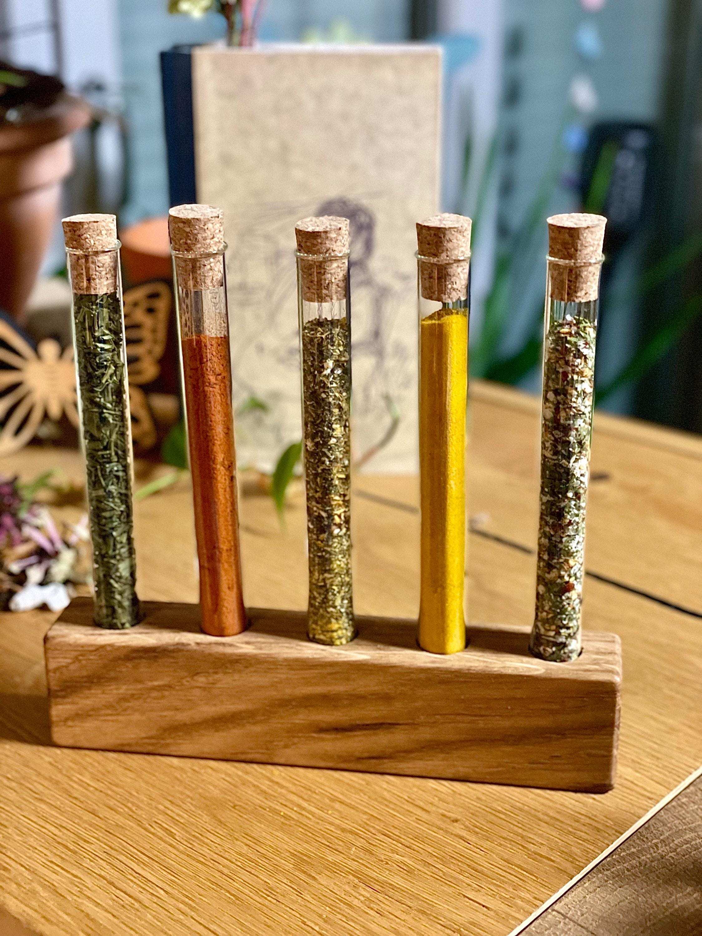 Gewürzregal aus hochwertiger Eiche