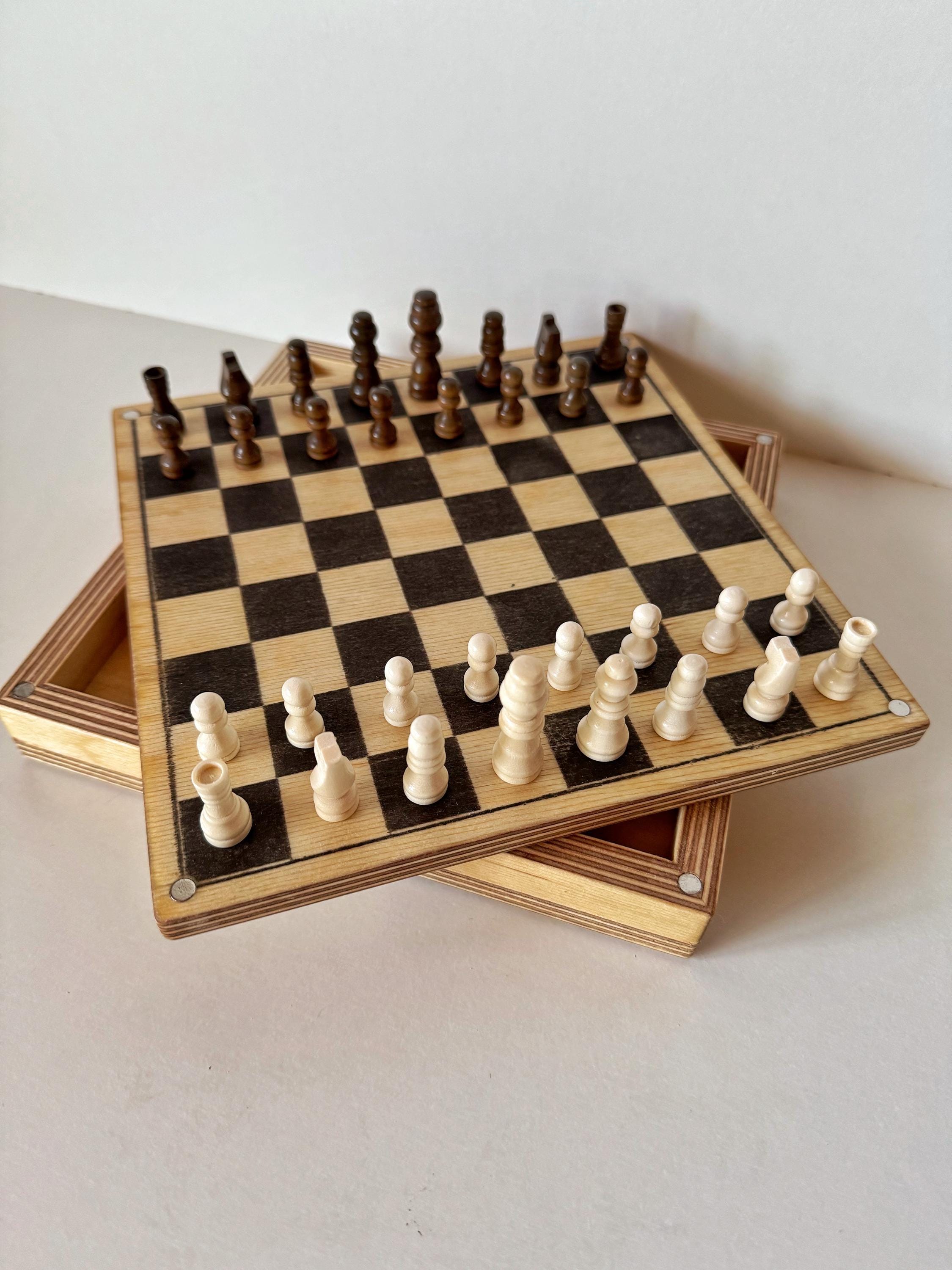 Spielesammlung aus Holz - Magnetisch - Holzatelier TheobaldHolzatelier Theobald