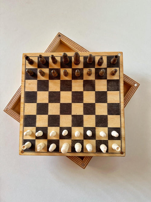 Spielesammlung aus Holz - Magnetisch - Holzatelier TheobaldHolzatelier Theobald