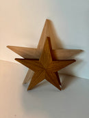 Holzsterne aus Eiche - Holzatelier TheobaldHolzatelier TheobaldGroß (215mm) Geölt