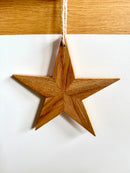 Holzsterne aus Eiche - Holzatelier TheobaldHolzatelier TheobaldKlein (175mm) Geölt