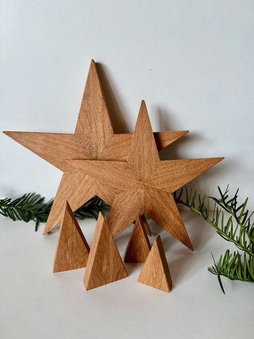 Holz Weihnachtsbäume aus Eiche - Holzatelier TheobaldHolzatelier Theobald