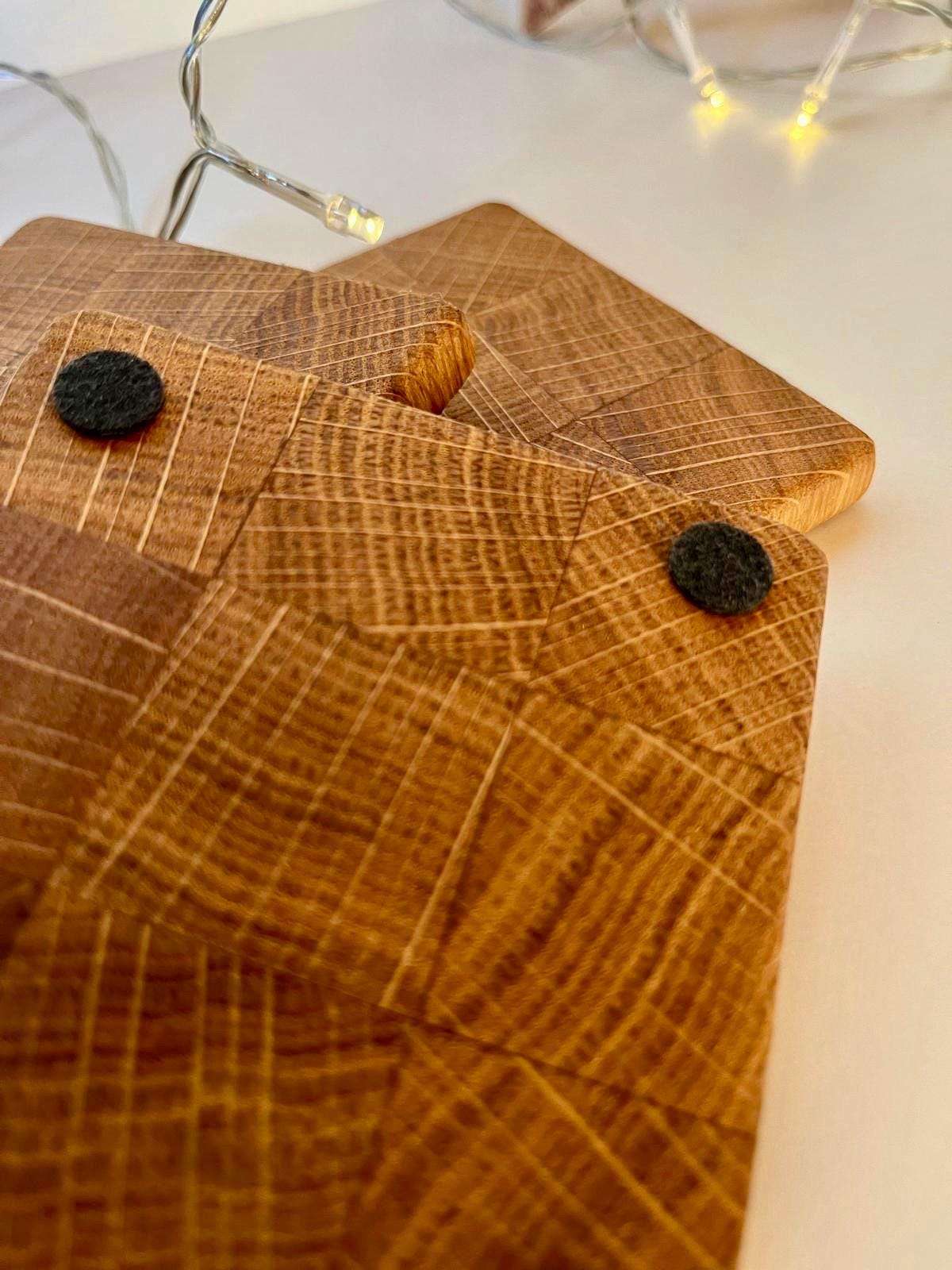 Untersetzer aus Eiche Hirnholz – handgefertigt & stilvoll - Holzatelier TheobaldHolzatelier Theobald1 Untersetzer