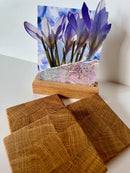 Untersetzer aus Eiche Hirnholz – handgefertigt & stilvoll - Holzatelier TheobaldHolzatelier Theobald1 Untersetzer