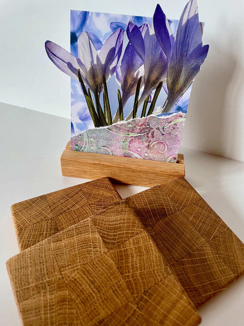 Untersetzer aus Eiche Hirnholz – handgefertigt & stilvoll - Holzatelier TheobaldHolzatelier Theobald1 Untersetzer