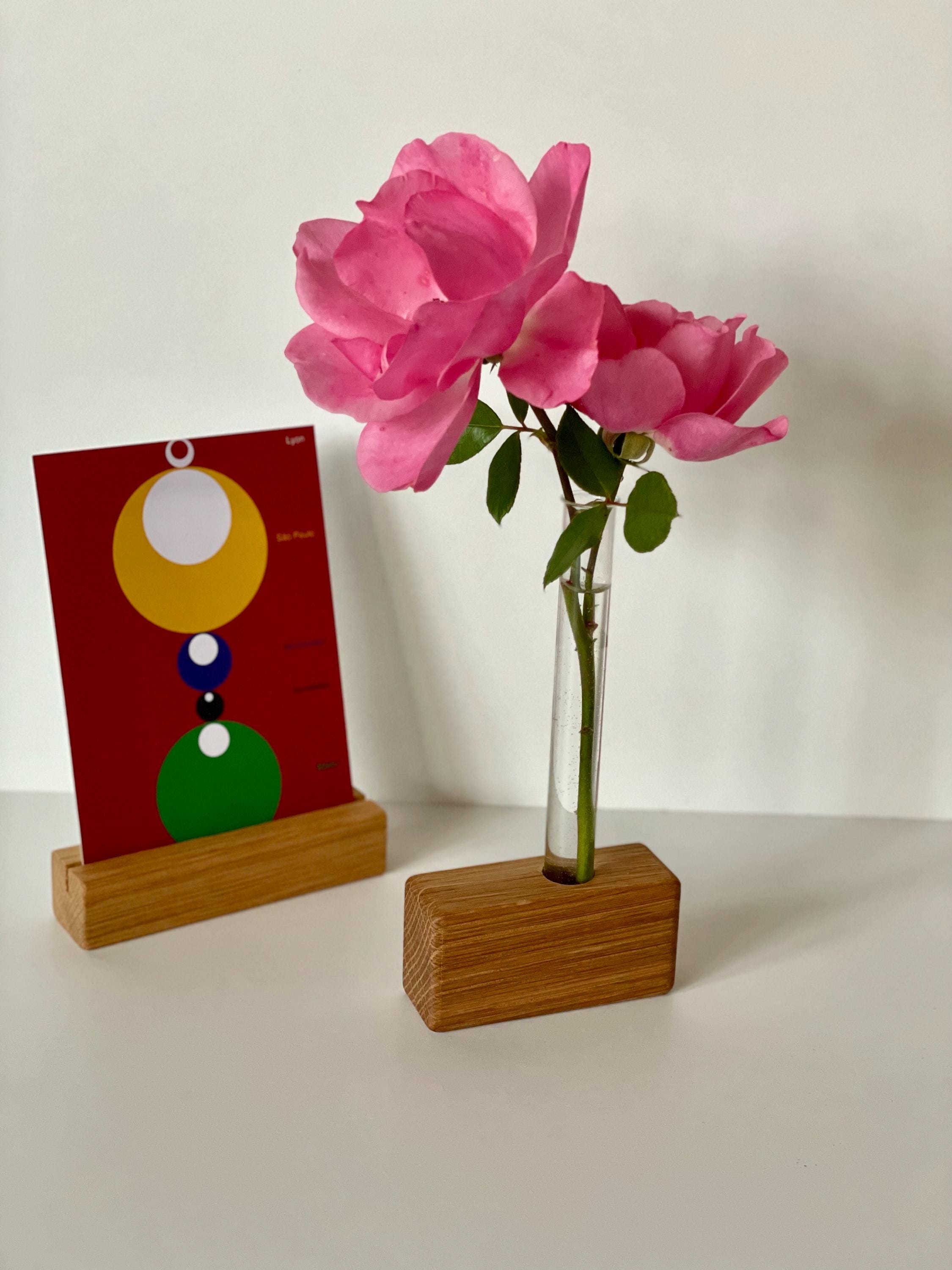 Blumenvase Eiche Goldener Schnitt