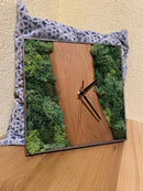 Wanduhr Moos & Eiche - Holzatelier TheobaldHolzatelier Theobald