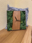 Wanduhr Moos & Eiche - Holzatelier TheobaldHolzatelier Theobald