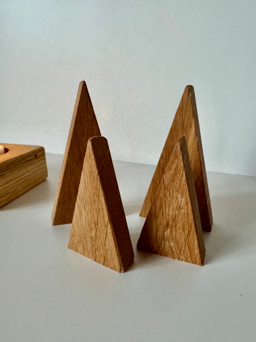 Holz Weihnachtsbäume aus Eiche - Holzatelier TheobaldHolzatelier Theobald