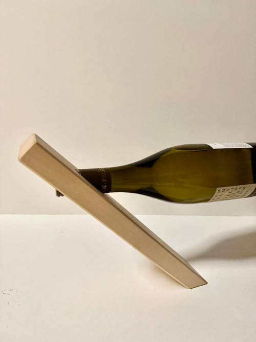 Schwebender Weinflaschenhalter aus Eiche - Holzatelier TheobaldHolzatelier TheobaldEiche