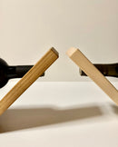Schwebender Weinflaschenhalter aus Eiche - Holzatelier TheobaldHolzatelier TheobaldEiche