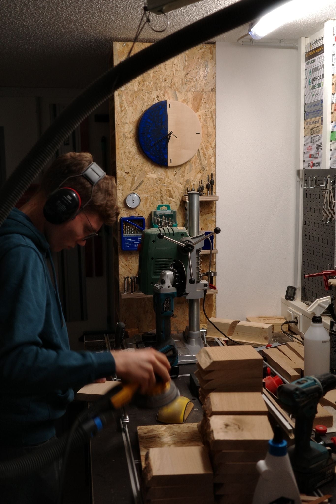Holzatelier Theobald Blick aus der Werkstatt