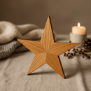 Holzsterne aus Eiche handgemacht - Holzatelier TheobaldHolzatelier TheobaldKlein (175mm) Natur