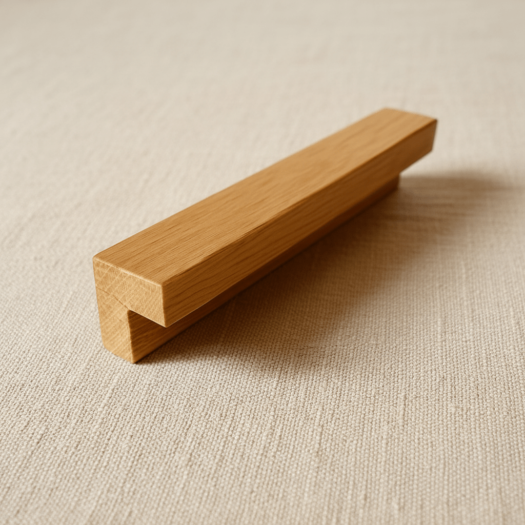 Möbelgriff aus Eiche in L - Form - Holzatelier TheobaldHolzatelier Theobald32mm
