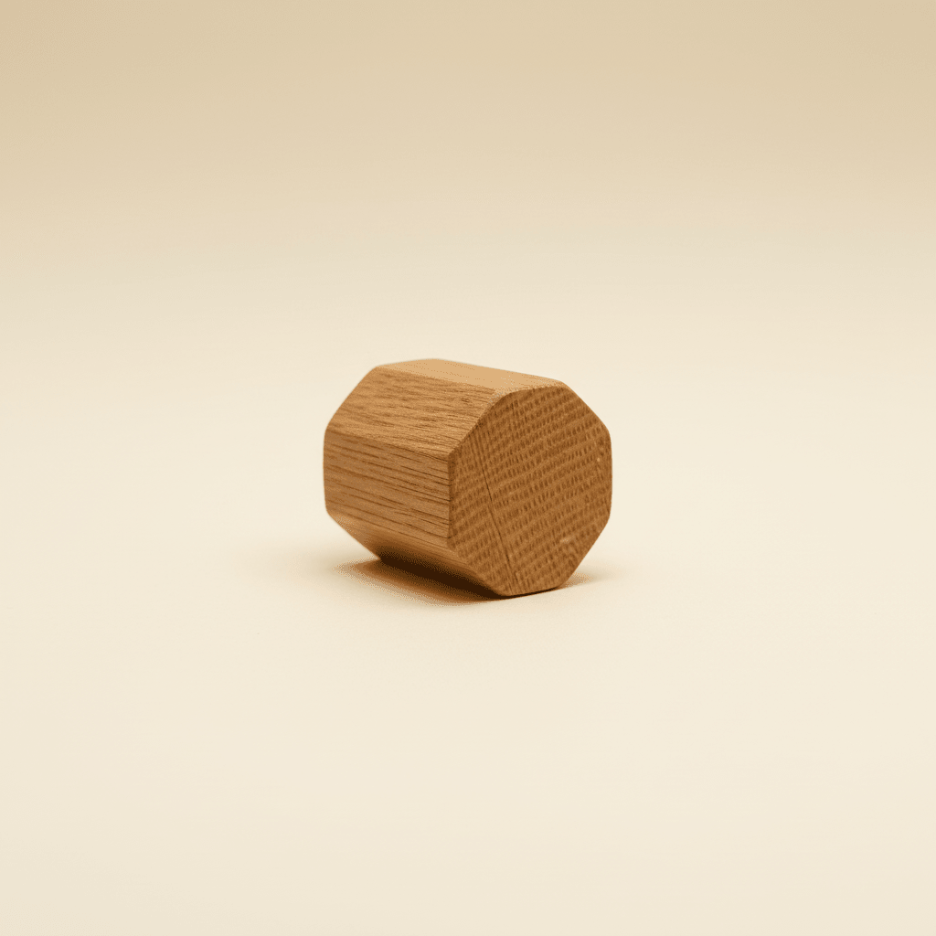 Möbelgriffe aus Eiche achteckig groß - Holzatelier TheobaldHolzatelier Theobald