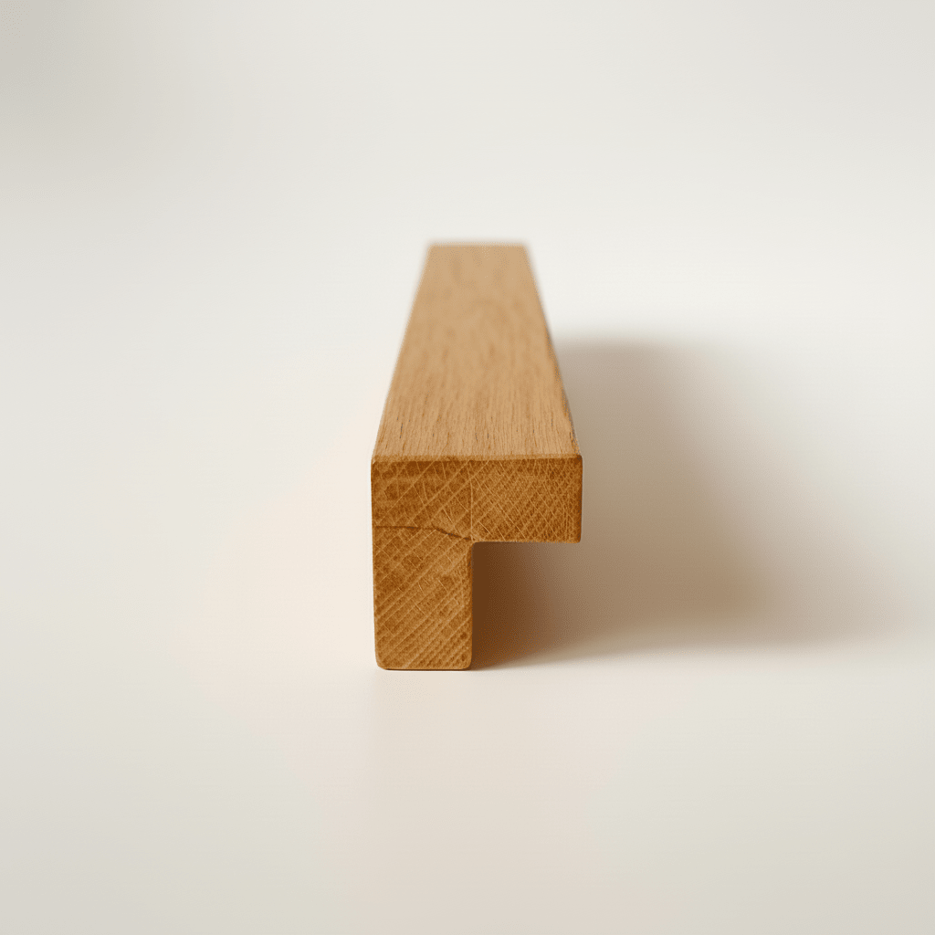 Möbelgriff aus Eiche in L - Form - Holzatelier TheobaldHolzatelier Theobald32mm