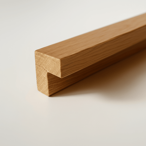 Möbelgriff aus Eiche in L - Form - Holzatelier TheobaldHolzatelier Theobald32mm