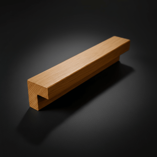 Möbelgriff aus Eiche in L - Form - Holzatelier TheobaldHolzatelier Theobald32mm